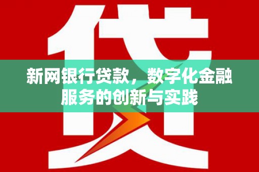 香格里拉新网银行贷款，数字化金融服务的创新与实践