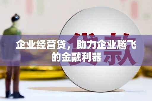 香格里拉企业经营贷，助力企业腾飞的金融利器