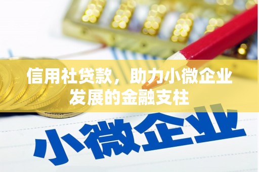 香格里拉信用社贷款，助力小微企业发展的金融支柱