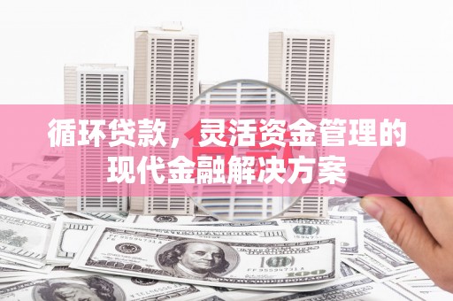 香格里拉循环贷款，灵活资金管理的现代金融解决方案