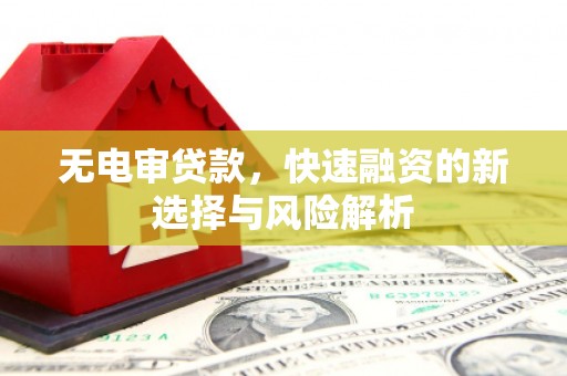 香格里拉无电审贷款，快速融资的新选择与风险解析