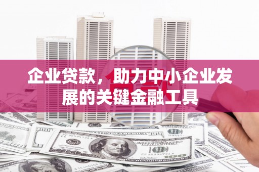 香格里拉企业贷款，助力中小企业发展的关键金融工具