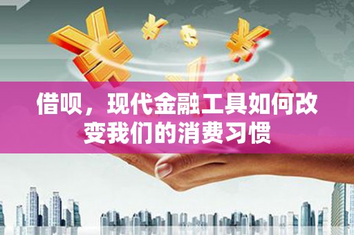 香格里拉借呗，现代金融工具如何改变我们的消费习惯