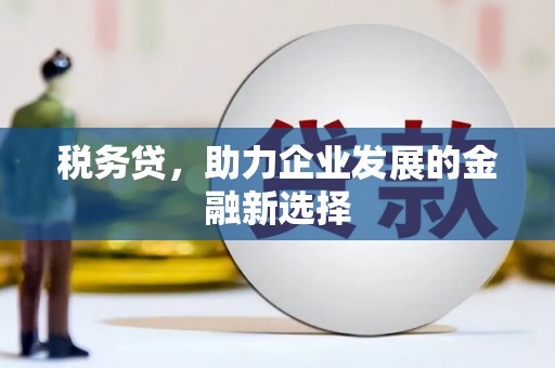 香格里拉税务贷，助力企业发展的金融新选择