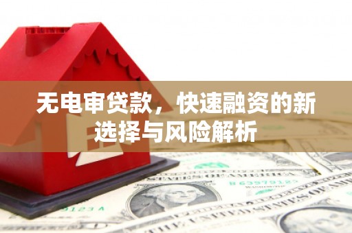 香格里拉无电审贷款，快速融资的新选择与风险解析