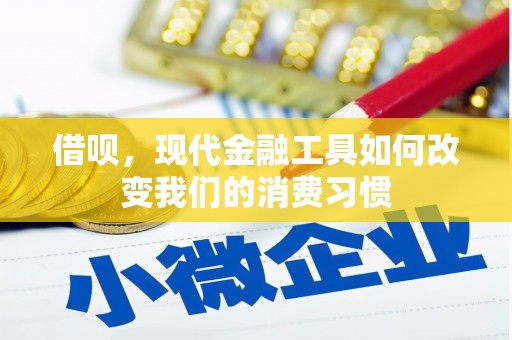 香格里拉借呗，现代金融工具如何改变我们的消费习惯