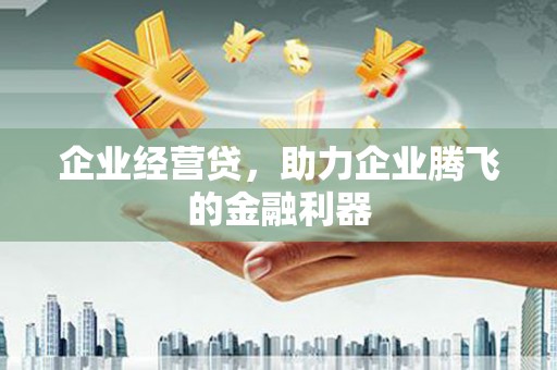 香格里拉企业经营贷，助力企业腾飞的金融利器