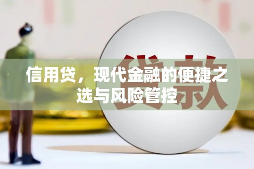 香格里拉信用贷，现代金融的便捷之选与风险管控
