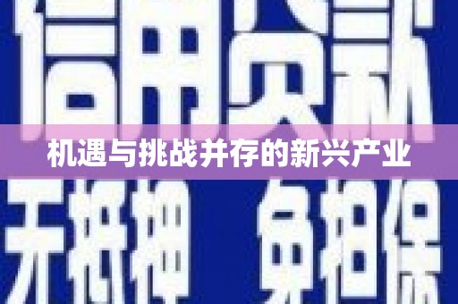 香格里拉机遇与挑战并存的新兴产业